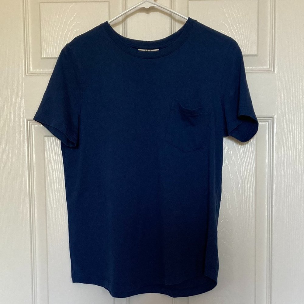 2 For $10 / Women's Style and Co Crew-Neck Short Sleeve T-Shirt -Blue